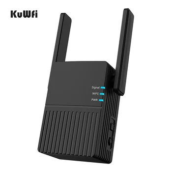 

KuWFi 1200Mbps Dual Band 2.4Ghz&5Ghz Wireless Wifi Router Long Range High Power Wifi Repeater WiFi Extender WLAN Wi-fi Amplifier
