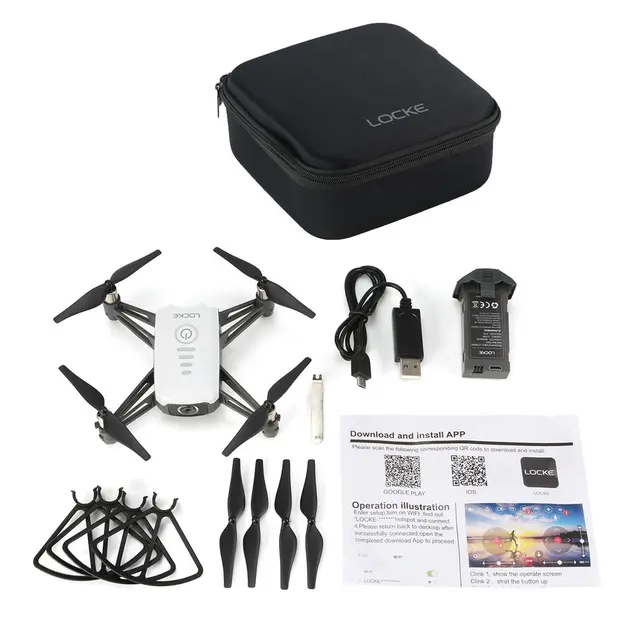 $46.58  SHRC H2 WIFI 2K FPV RC Drone Optical Flow Positioning Smart Follow RTF Quadcopter RC Remote Control