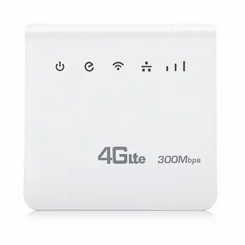

300Mbps Wifi Routers 4G LTE CPE Mobile Router with LAN Port Support SIM card Portable Wireless Router WiFi Router