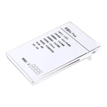 Стиль Т-образный А5 акриловый ценник стенд для apple розничного магазина дисплей