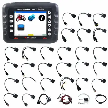

Heavy Duty Motorcycle Scanner Tool MST-3000 Support 28 brands Motorcycles with ECU programming and Smart Key Programming