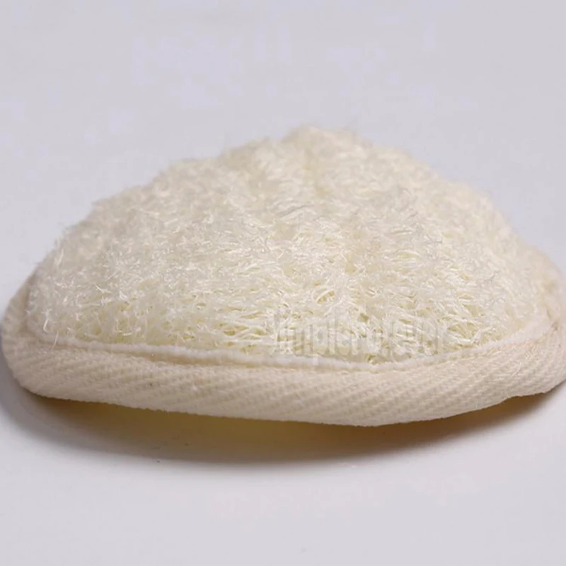 Круглая Очищающая ванночка для лица Luffa для лица, цвет лица, дисковый диск для кожи, женская кисть для лица и кисти,, 100 шт./лот