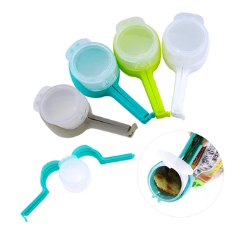 

Seal Pour Food Storage Bag Clip Food Sealing Clip Effect Clamp With Large Discharge Nozzle For Storage Food Kitchen Tools
