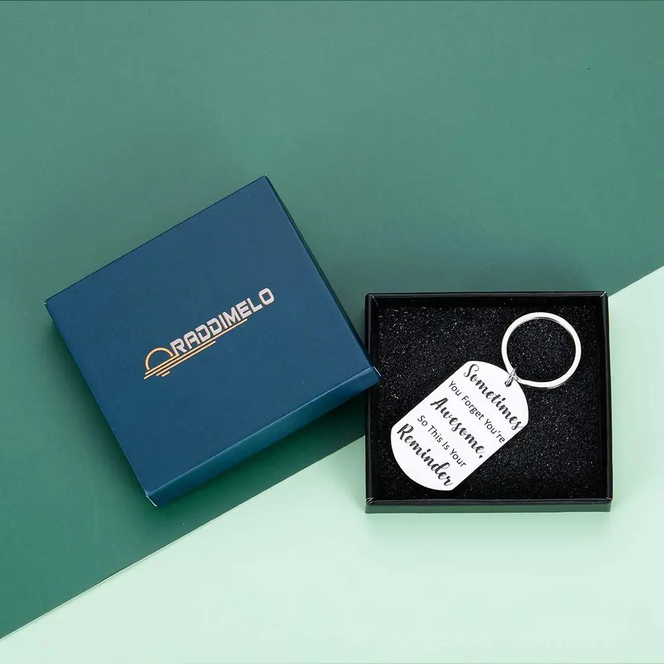 Divertenti regali di natale di compleanno portachiavi ispiratore grazie ringraziamento regalo Boss Lady collega insegnante infermiera ringraziamento  36