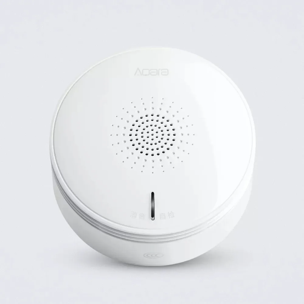 Xiaomi Mijia Aqara датчик дыма дистанционный будильник звуковой светильник напоминание в режиме реального времени монитор с приложением безопасности NB-IoT
