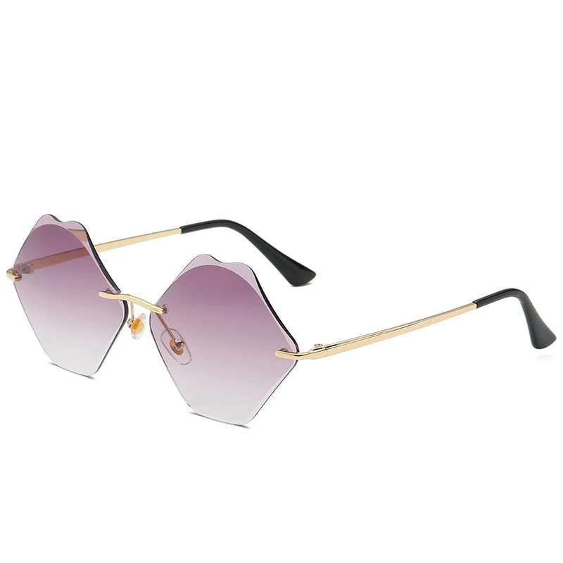 SHEN NUO 6 серии Роскошные Брендовые женские очки ray bann для вождения feminino ray ben солнцезащитные очки для леди шестигранные тени Oculos De Sol - Цвет линз: Фиолетовый