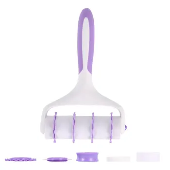 

Fondant Ribbon Embosser Roller Cutter Cake Roller Embosser Roller Set Cake Decorating Tool Pizza Cracker Slices Baking Tools
