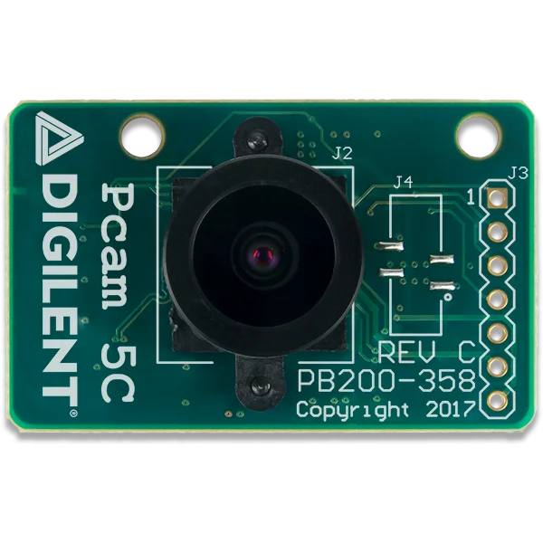 Для 5 мегапиксельного модуля камеры Pcam 5C адаптируется к цифровым ZYBO Z7 и другим