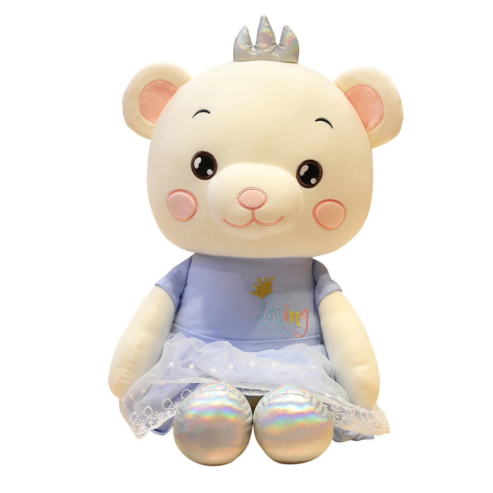 

1pc 30/90cm Cute Teddy Bear Plush Toys Stuffed Animal Doll Christmas Present Cartoon Kids Baby Toy Birthday Gift for Children