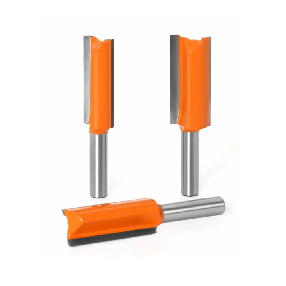 8mm Shank Tungsten Carbide Double Flute Woodworking Router Bit