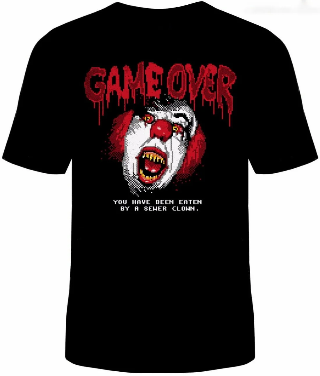 Футболка с надписью Game Over NES IT забавная хлопковая футболка унисекс для взрослых