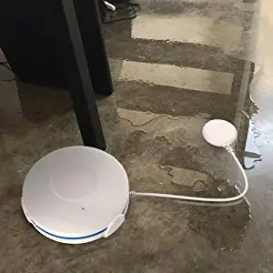 Умный Wi-Fi датчик воды детектор потока и утечки-сигнализация и уведомления приложения оповещения для ванных комнат, подвальных помещений и кухни