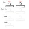 10PCS Rectangular Mini Hanger 14/17cm Travel Out Convenient Drying Rack Plastic Thicken Non-slip Shawl Scarf Panties Sock Hanger 6