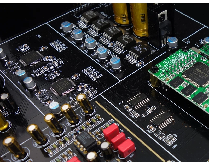 HiFi двойной AK4497 DAC DSD 32 бит 384 кГц AK4497EQ USB XMOS XU208 Amanero Bluetooth V5.0 APTX|Усилители мощности| |