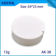 4 шт. круглый черный пластиковый светодиодный корпус для электронного контроллера распределительный box54* 23