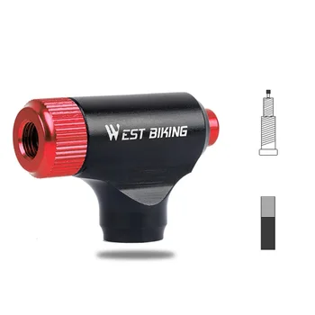 

Wonderful! Bicycle Pump Carbon Dioxide Pump CO2 Button Inflatable American And French Mouth Universal Portable Bicycle Tool