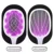2 в 1 Электрический Москитный Swatter Ручной Домашний СВЕТОДИОДНЫЙ УФ-свет USB Pest Racket Fly Bug Trap USB Перезаряжаемый Anti Mosquito Zapper