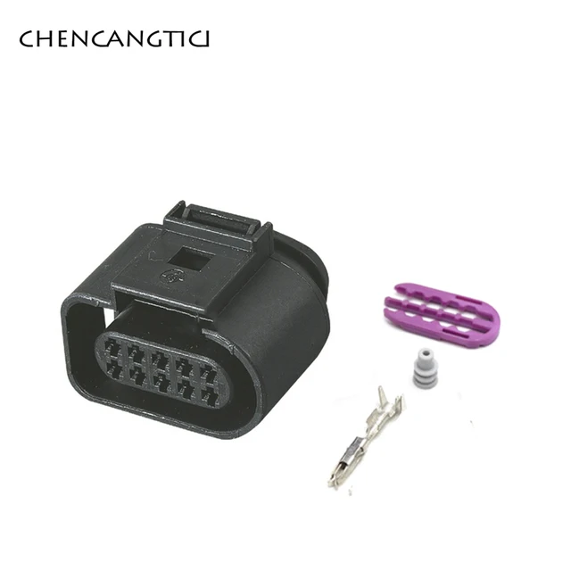 1 Set 10 Pin Waterproof Connector Auto Electrical Plug Camshaft Sensor