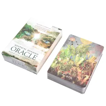 

64 Pcs English Tarot Cards Mystical Shaman Table Deck Board Game For Family Party Playing Card Games Entertainment