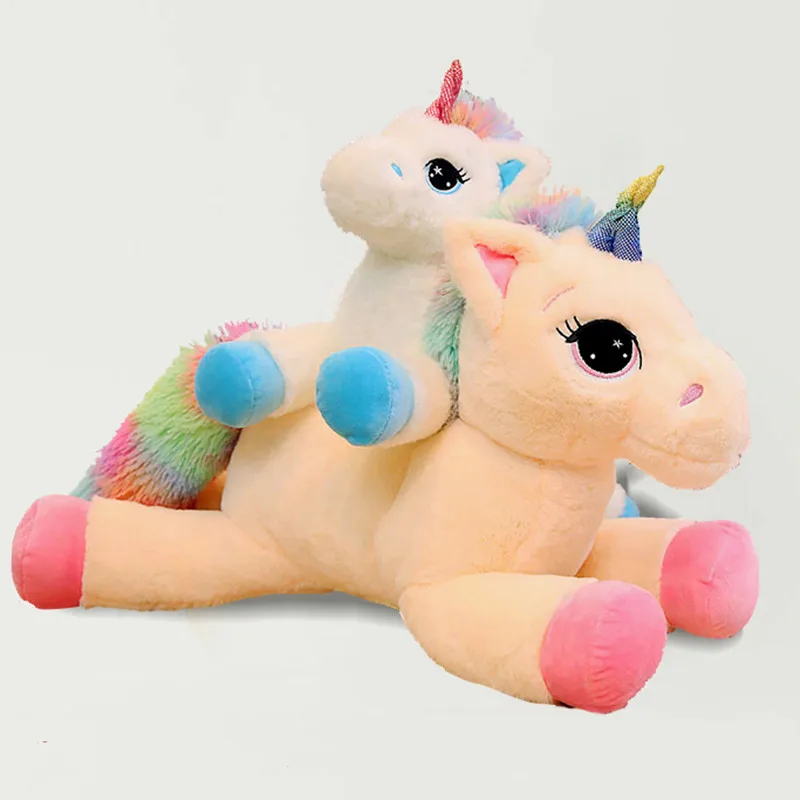 40 см Единорог плюшевая игрушка мягкая популярная мультяшная Единорог кукла животное лошадь игрушка высокое качество игрушки для детей девочек