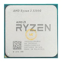 AMD Ryzen 3 3200G R3 3200G 3.6 GHz Quad-Core Quad-Thread 65W 12NM CPU Processor YD3200C5M4MFH Socket AM4