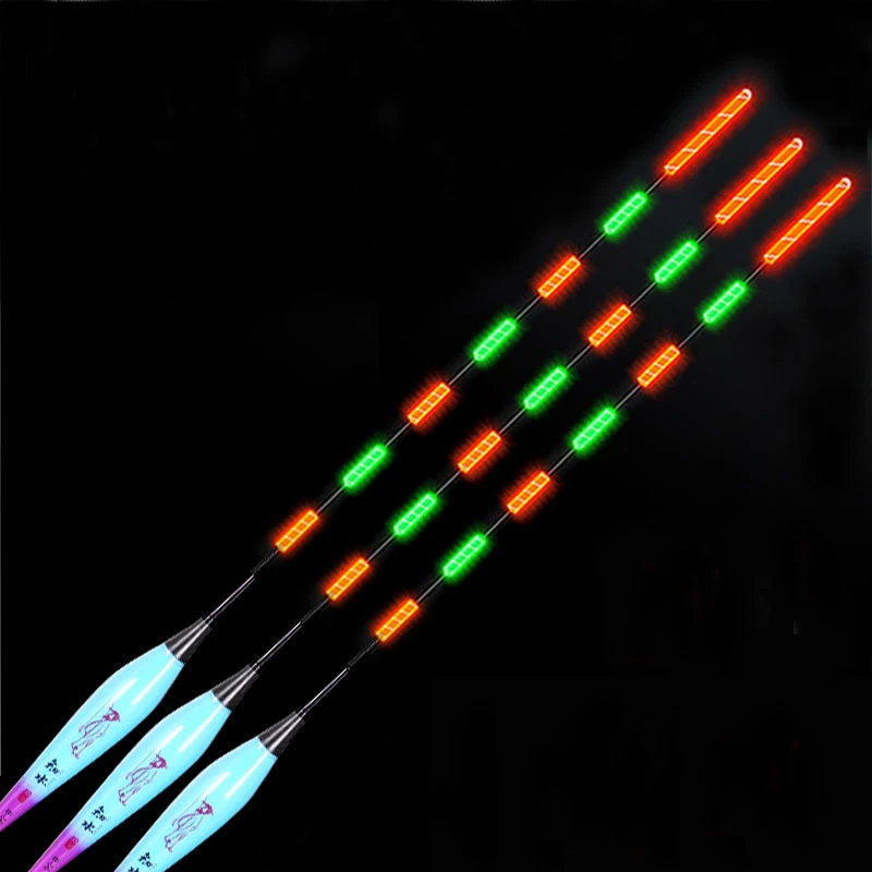 

1pcs/set Night Fishing Float LED Electric Float Light Fishing Tackle Luminous Electronic Float with CR 425 battery Long Tail