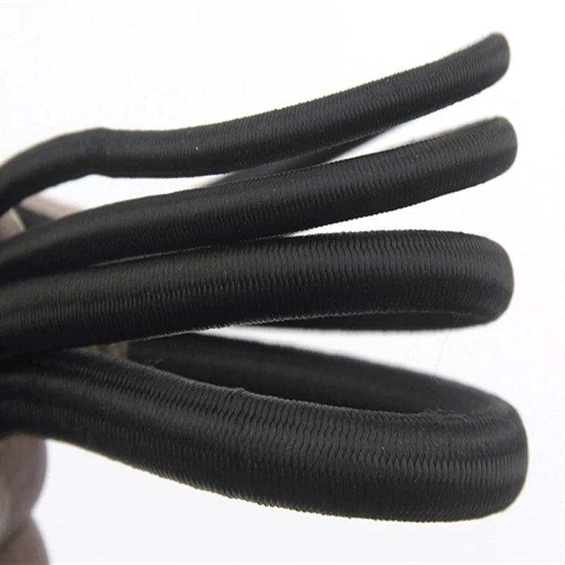 1/2/3/4/5MM Strong Elastic Rope White/black High-Quality Elastic Rope  Rubber Band