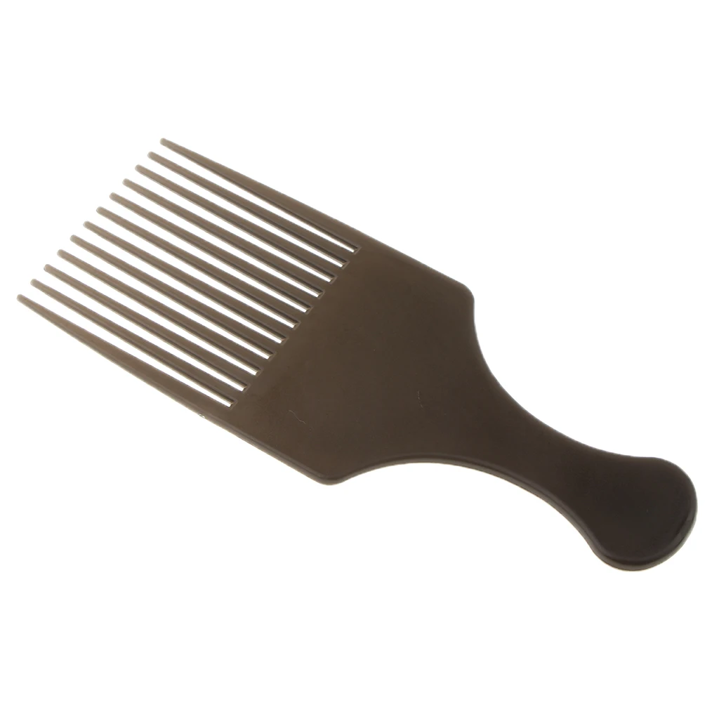 Hairdresser Afro Pick Lift Hair Comb Detangle Barber Braid Hairstyling Comb