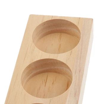 

2x Wood Essential Oil Displaying Storage Rack Holder For Retail Stores Salon