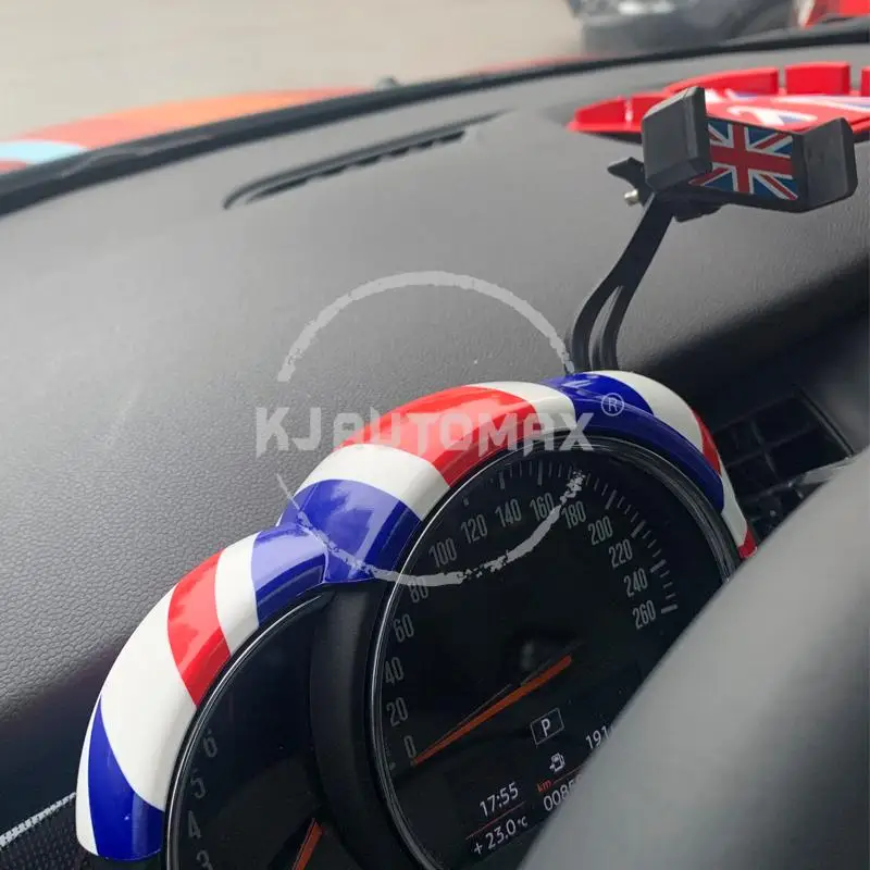 Для Mini Cooper F55 F56 F57 F58 F60 Тахометр в виде ракушки Комбинированный держатель для смартфона Unnion Jack style