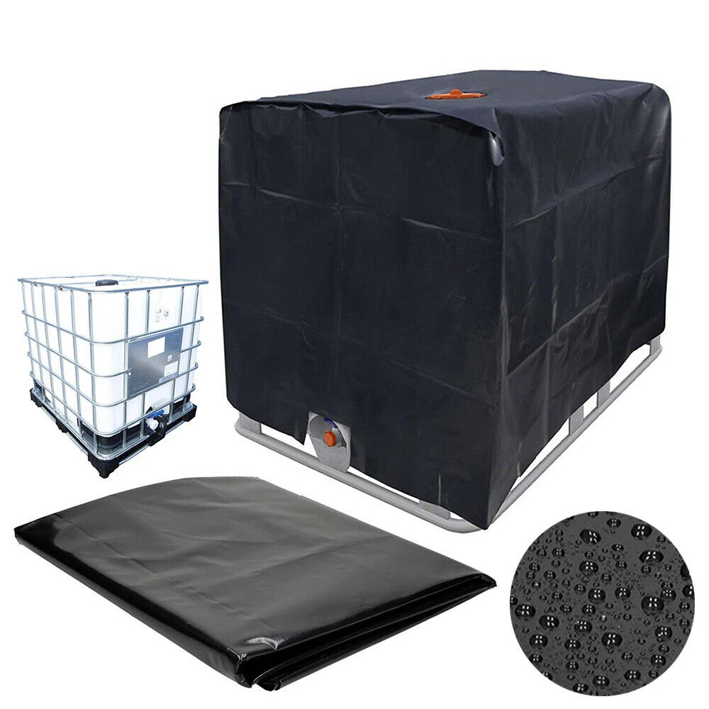 IBC-cubierta protectora para Barril químico de 1000 litros, cubierta antipolvo impermeable y a prueba de nieve Oxford 210D