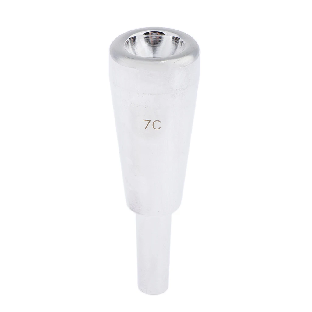 Trumpet Mouthpiece 7C Size Instrument Accessories-Heavy Duty Golden/Silver Trumpet Mouthpiece 7C Size Instrument Accessories-Heavy Duty Golden/Silver