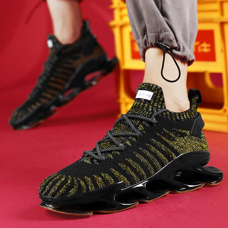 

Men sneakers 2022 autumn high quality lace-up men casual shoes lightweight male walking shoes black footwear Zapatillas Hombre