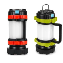 Водонепроницаемый походный светильник светодиодный походный светильник USB Перезаряжаемый светильник-вспышка с регулируемой яркостью Точечный светильник рабочий светильник поисковый светильник аварийный фонарь