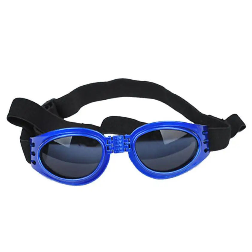 Новые солнечные очки для домашних животных модные водонепроницаемые многоцветные солнечные очки для домашних собак защитные очки для глаз маленькие# B20 - Цвет: Синий