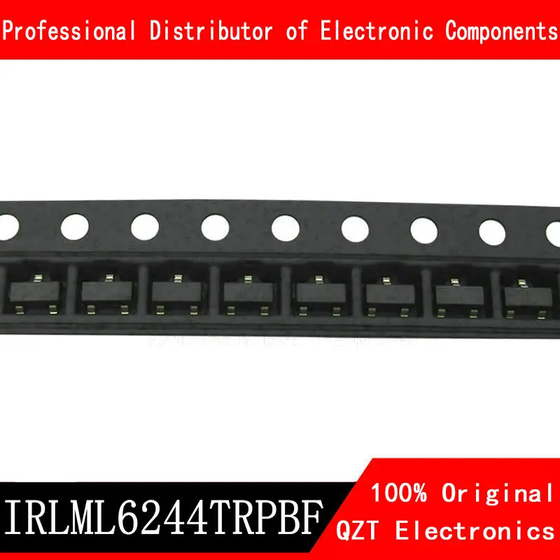 50pcs IRLML6244TRPBF SOT-23 IRLML6244 MOSFET N 20V 6.3A 50pcs irlml2402 irlml2502 irlml2803 irlml5103 irlml5203 irlml6244 irlml6246 trpbf sot 23 mosfet tube