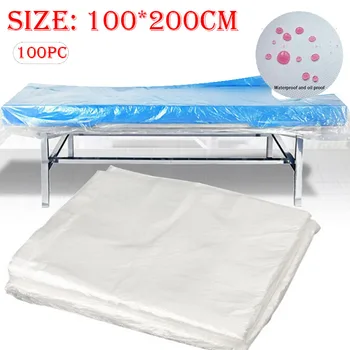 

100PC Disposable Bed Massage Bed, Non-woven Fabric, Waterproof Bed Cover With Sheets, 100x200CM, Fast Delivery