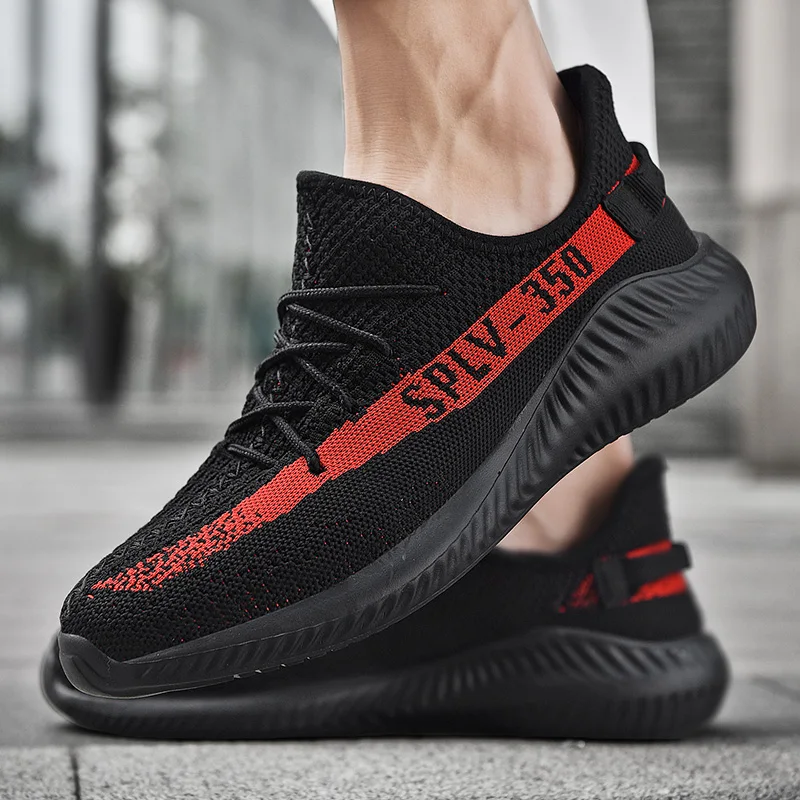 

Mesh Breathable Men's Lace-up Casual Shoes Walking Men's Sneakers Women's Tennis Men's Lightweight Sneakers Footwear YZ-350