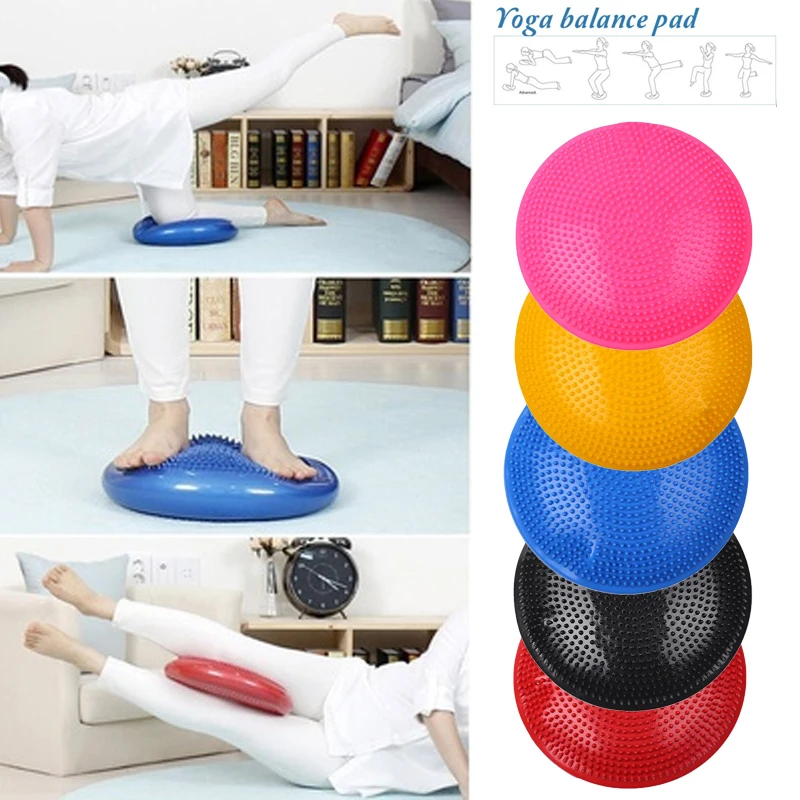 Коврик для йоги массажные подушки баланс стабильность надувная доска воздушная подушка массажер для ног