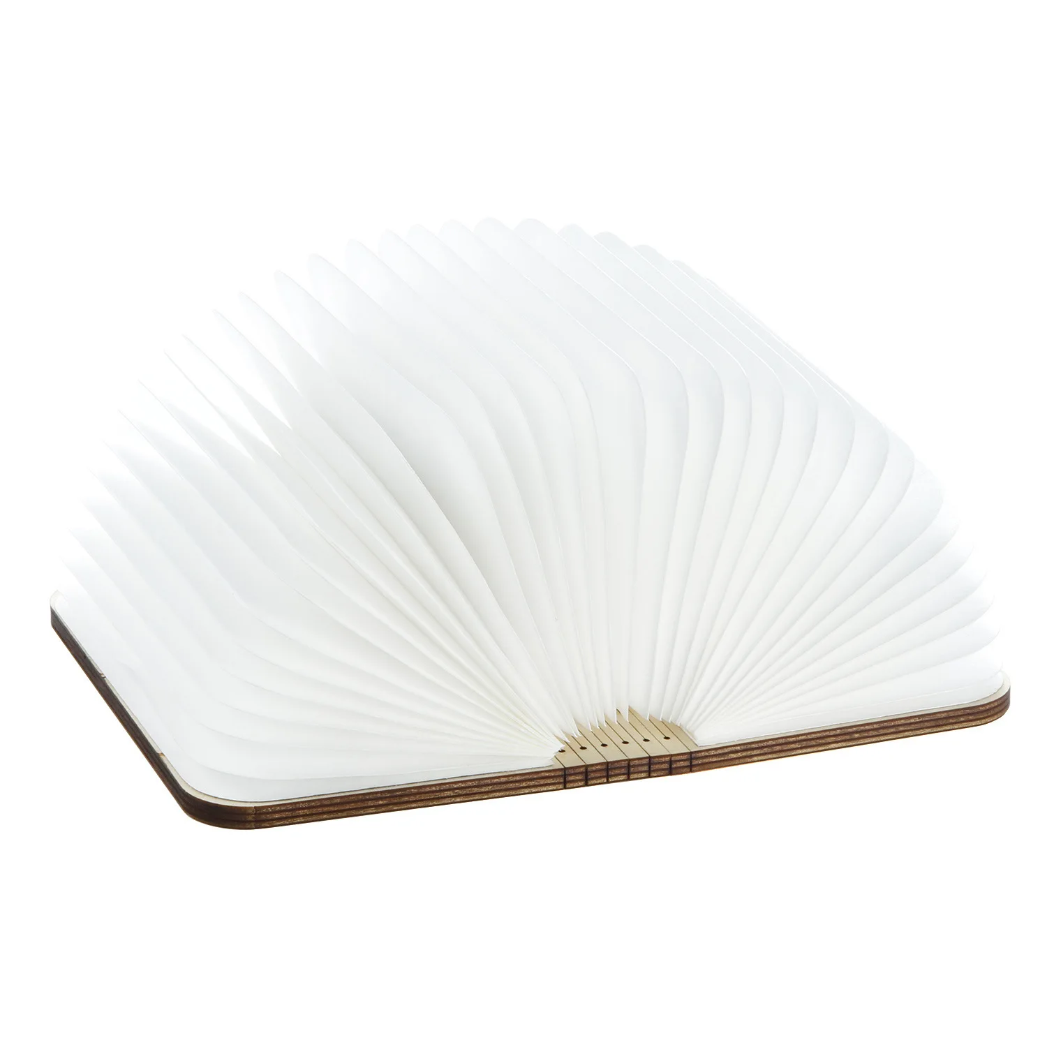 

Creative Foldable Pages Folding Led Book Shape Night Light Lighting Lamp Portable Booklight Usb Rechargeable Table Book Light