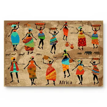 

Anti-Slip Bathroom Kitchen Mat African Woman Dance Vase Doormat Living Room Door Mats Outdoor/indoor Home Decoration