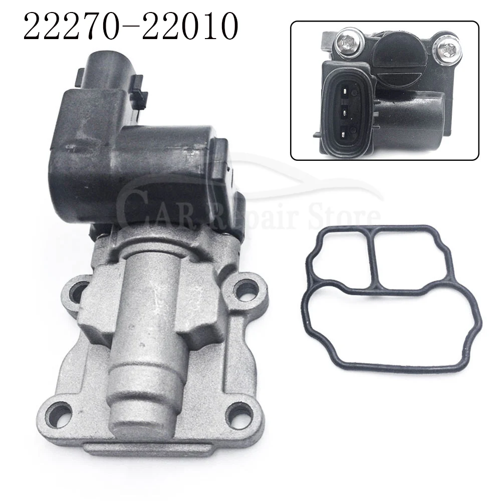 OEM 22270 22010 клапан управления холостым воздухом с прокладкой для Toyota Corolla Prizm 1998 2002