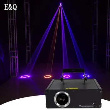 RGB 1W 500mw skanowanie laserowe wzór światła DMX animacja skanowanie projektor kula dyskotekowa DJ wydajność Moving Ray Stage Lighting tanie i dobre opinie CN (pochodzenie) Stage lighting effect Dmx etap światła YG-J9514 90-240 V Profesjonalne stage dj bars disco dance halls KTV rooms