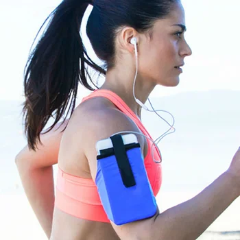 

Gym Sports Running Jogging Armband Arm Band Bag Holder Case Cover For Cell Phone Polyester Waterproof Phone Bag
