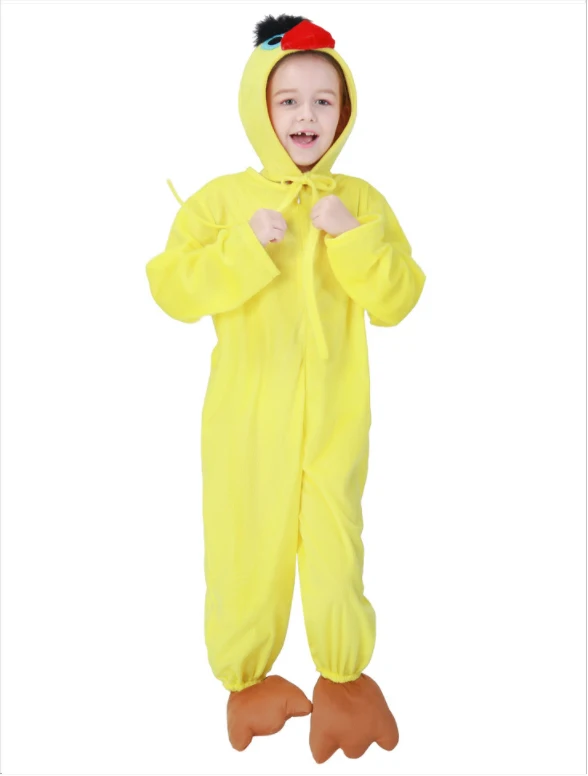 2020 NEW Carnival Kids Girl Boy Purim Animal Yellow Duck Costume Cute Child Cosplay Parent-Child Halloween Fancy Dress 2020 NEW Carnival Kids Girl Boy Purim Animal Yellow Duck Costume Cute Child Cosplay Parent-Child Halloween Fancy Dress