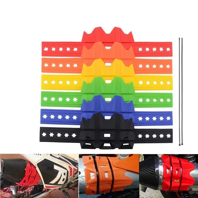 Новый глушитель для мотоцикла SPELAB/круглый Овальный протектор глушителя подходит