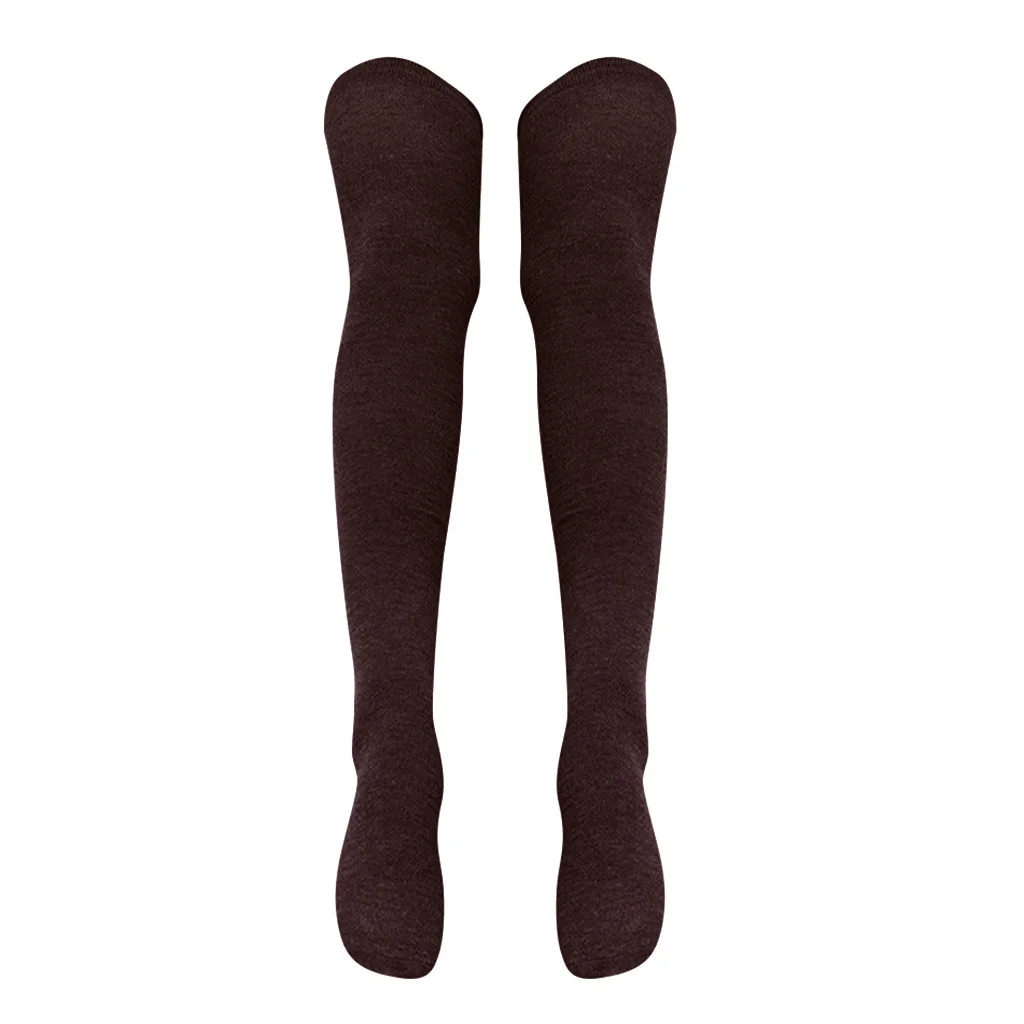  womens knee-high socks Extra Long Cotton Thigh High Socks Over the Knee High Boot Stockings Cotton Leg Warmers sock