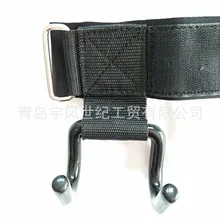 Гантели штанги горизонтальный бар подбородок Deadlift Reflexed plus хлопок Bracer Тяжелая атлетика Booster Hose Grip Hook 1-Pack