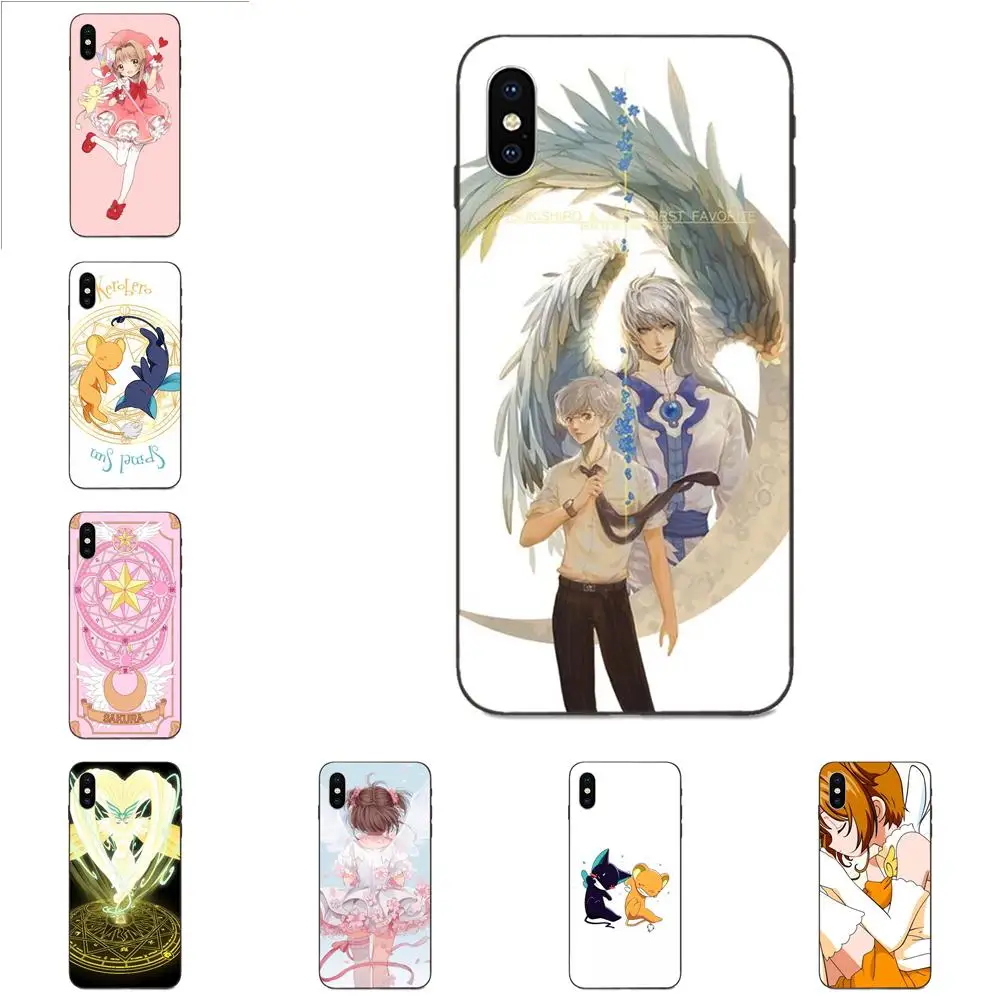 

Sakura Card Captor Card For Apple iPhone X XS Max XR 4 4S 5 5S SE 6 6S 7 8 Plus Luxury Fashion Phone Case