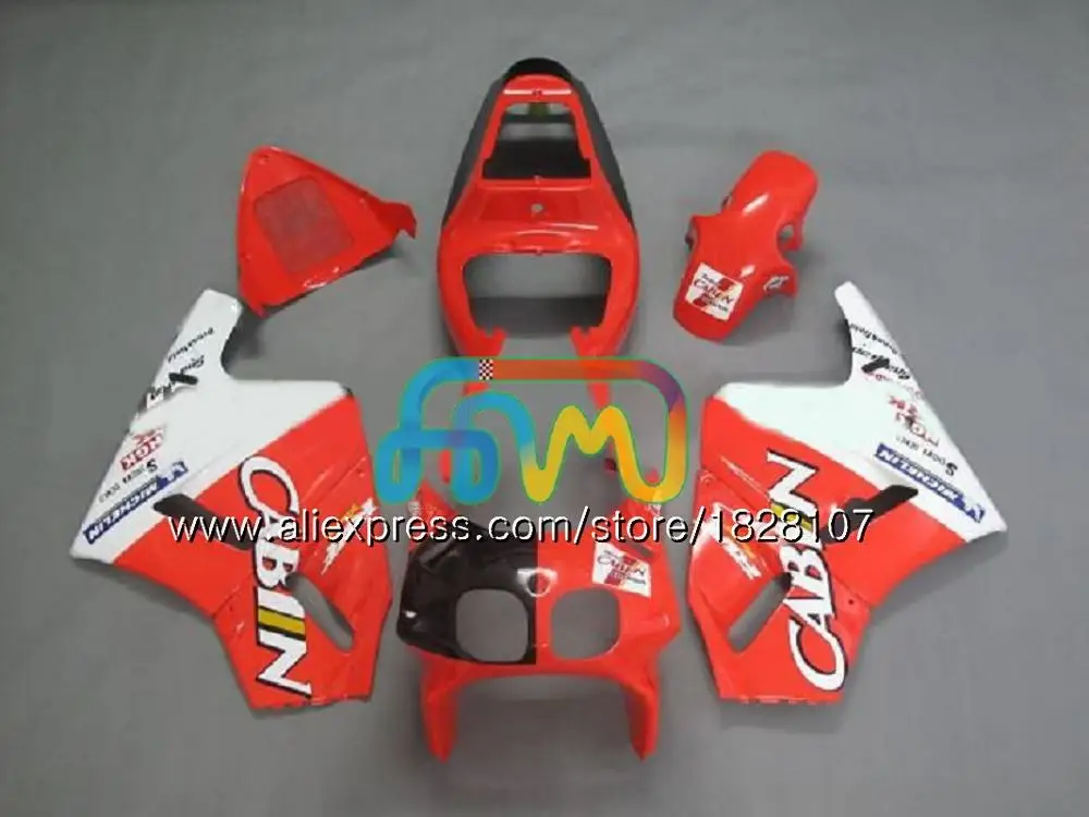 RVF400R для HONDA VFR400 R NC24 V4 VFR400R 87 88 89 90 87BS. 34 ЛРВ 400 R NC30 400R 1987 1988 1989 Красный Белый Черный 1990 обтекатель - Цвет: No. 25